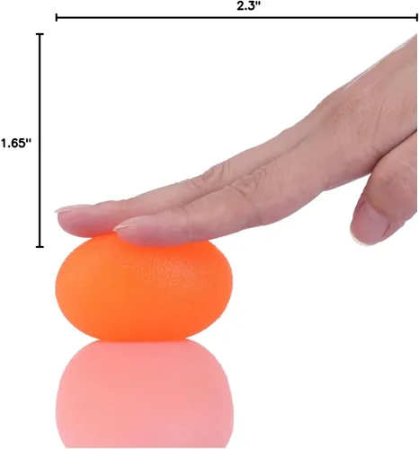 Miniatura 7 de Pelotas de ejercicio de mano, bolas de terapia de mano, bolas de agarre, pelota de alivio de estrés para adultos y niños, pelotas para apretar