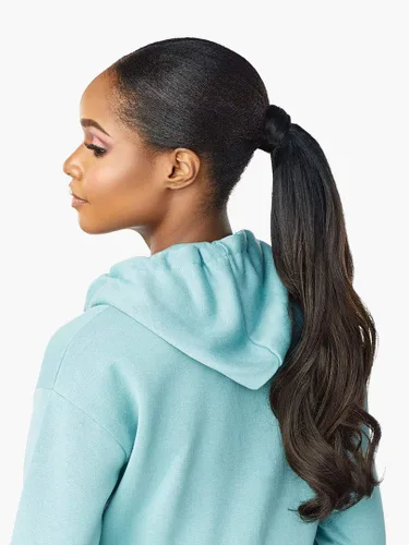 Miniatura 3 de Sensationnel - Media peluca y coleta de poni Instant Updown - Iud 6 4 Estilo en 1 con cordón de ajuste (T2/COBRE)
