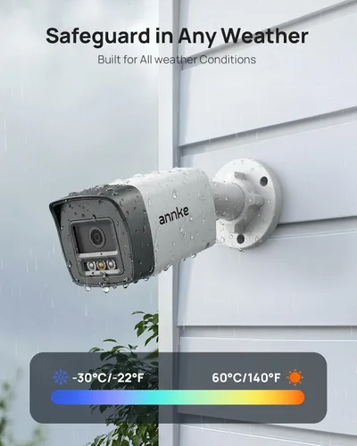 Miniatura 7 de ANNKE Sistema de cámara de seguridad de 5 MP, audio bidireccional, NVR de 16 canales con detección de movimiento AI, 8 cámaras IP PoE con cable 3K