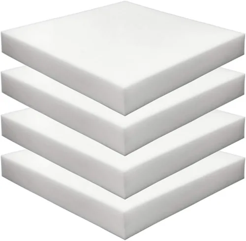 Miniatura 13 de Foamma 1 paquete de espuma de tapicería de alta densidad de 2 x 18 x 18 pulgadas, cojín cuadrado de espuma para sillas de comedor, reemplazo