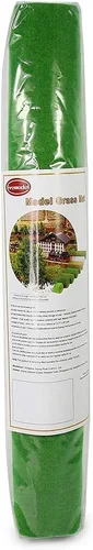 Miniatura 4 de CP137 Alfombra de Hierba Artificial para Modelos de Trenes Verde 40x100cm o 15.7' x 39' para Decoración, Paisaje Escénico de Manualidades, DIY