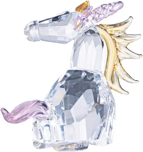 Miniatura 10 de LONGWIN Mini estatuas de vidrio erizo de cristal figuras coleccionables de animales de cristal adornos decorativos de mesa para el hogar