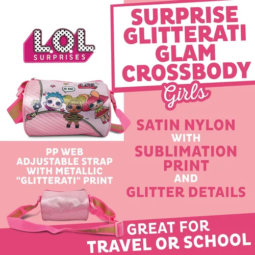 Miniatura 4 de LOL Surprise Bandolera para niñas con correa ajustable