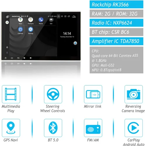 Miniatura 3 de SYGAV Estéreo de coche para 2012-2017 Kia Forte Cerato K3 Radio navegación GPS 9 pulgadas pantalla táctil Android sistema principal unidad