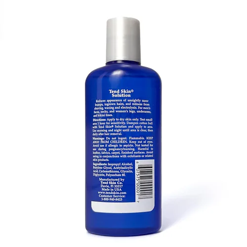 Miniatura 5 de Solución Tend Skin para cortes antiestéticos, pelos encarnados y quemaduras de afeitado, Tónico post-afeitado y depilación para hombres y mujeres