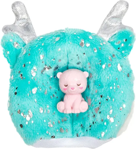 Miniatura 2 de Barbie Cutie Reveal - Calendario de Adviento y muñeca, cabello azul y rosa, 25 sorpresas incluyen ropa, accesorios y mascotas que cambian