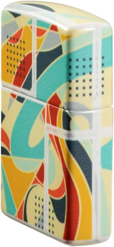 Miniatura 3 de Zippo Pinturas Abstractas Diseño Color 540 Encendedor De Bolsillo