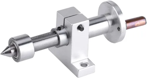 Miniatura 4 de Centro activo de doble rodamiento, centro giratorio ajustable de alta precisión para máquina de torno para carpintería, herramientas de automóvil