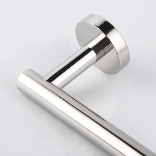 Miniatura 8 de GERZ Barra de Toalla de 9 Pulgadas para Baño de Acero Inoxidable, Soporte de Toalla de Baño de Estilo Contemporáneo, Montaje en Pared, Acabado
