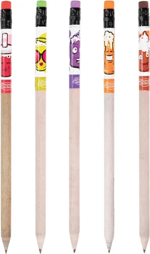 Miniatura 4 de SODA Shop Smencils - Lápices perfumados gourmet patentados, 5 unidades, regalos para niños, suministros escolares, recompensas para el aula, Tienda