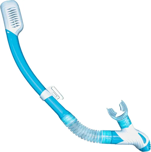 Miniatura 11 de Kraken Aquatics Snorkel seco Equipo de esnórquel profesional de calidad con válvula superior seca, cómoda boquilla de silicona y válvula de purga