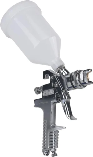 Miniatura 5 de Valu-Air H827-B Pistola de pulverización de aire de alimentación por gravedad HVLP de 20 onzas con regulador (boquilla de 0.055 in)