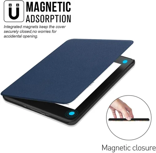 Miniatura 3 de Funda compatible con Amazon Kindle Paperwhite de 6 pulgadas de 5ª/6ª/7ª generación [versión 2012/2013/2015, modelo: EY21 y DP75SDI]-Smart Auto