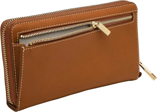 Miniatura 4 de Fossil Women's Liza Leather Zip Around Clutch Wallet With Retractable Wristlet Strap for Women