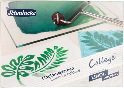 Miniatura 10 de Schmincke - College® Linol, set de impresión de lino con tubos de 8 x 2.5 fl oz, 84 708 097, tintas de impresión de lino de artista en calidad
