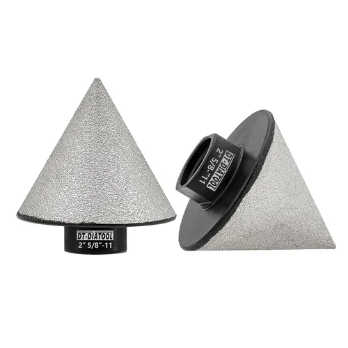 Miniatura 9 de DT-DIATOOL Broca biseladora de diamante de 3 pulgadas para azulejos, granito, mármol, agujeros existentes, ampliación, pulido, modelado, agujeros