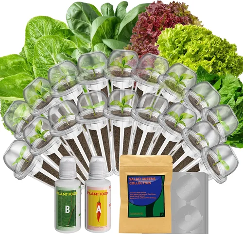 Miniatura 9 de inbloom Kit de 12 cápsulas de semillas de flores para AeroGarden, iDOO, Ahopegarden, sistema de cultivo hidropónico MUFGA, incluye caléndula