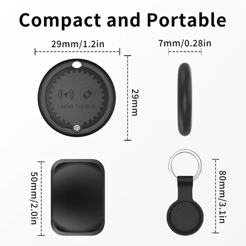 Miniatura 7 de Mini rastreador GPS para vehículos (compatible con iOS y Android), dispositivo magnético oculto de seguimiento de automóvil, sin tarifa mensual