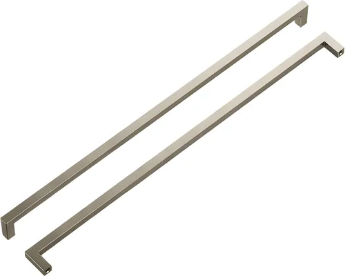 Miniatura 83 de Hickory Hardware - HH075326-BGB - Manija de la colección Skylight, 3 pulgadas de centro a centro, latón dorado cepillado.