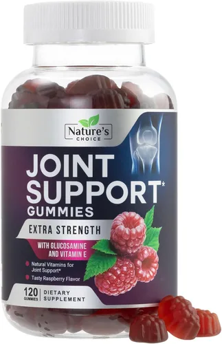 Gomitas de apoyo articular – Suplemento de goma de glucosamina extra fuerte con vitamina E – Apoyo natural para la salud y flexibilidad de las