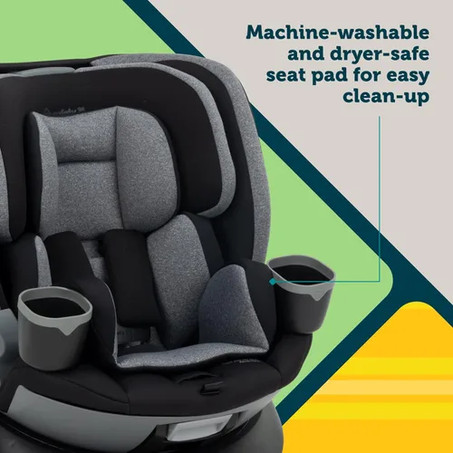 Miniatura 7 de Safety 1st Turn and Go 360 DLX Asiento de Auto Convertible Todo en Uno Giratorio, Sand Bucket Cubo de arena