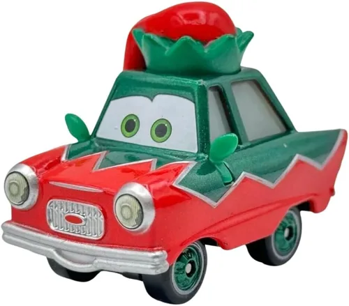 Miniatura 2 de Mattel Disney Pixar Cars Wintertime Cruisers Embrague Kringle Vehículo fundido a troquel