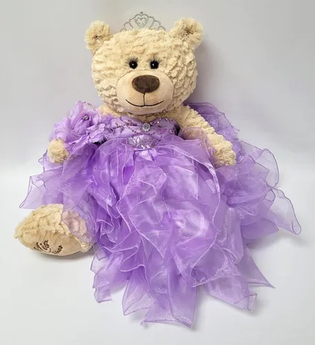 Miniatura 13 de KINNEX COLLECTIONS SINCE 1997 20" Quince Anos Quinceanera Last Doll Osito de peluche con vestido (pieza central) ~ ARC16832-4R (azul bebé)
