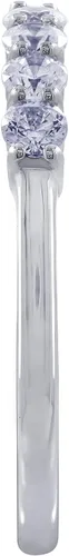 Miniatura 2 de Tienda Collection Sterling Silver 7-Stone Ring made with Infinite Elements Cubic Zirconia