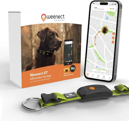 Miniatura 14 de Weenect Dog XT - Nuevo collar GPS para perros Antena XL Impermeable Collar Julius-K9 integrado ultra duradero Requiere suscripción