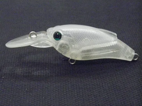 Miniatura 29 de 10 Señuelo en Blanco sin Pintar Minnow Crankbait de Agua Superior sin Labios Jerkbait Señuelos de Pesca UPM760P10