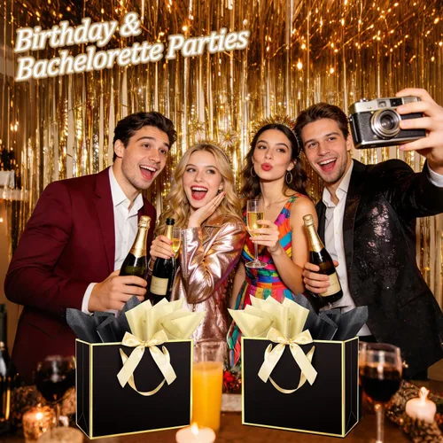 Miniatura 4 de Ethhqu Bolsas de regalo grandes con asas