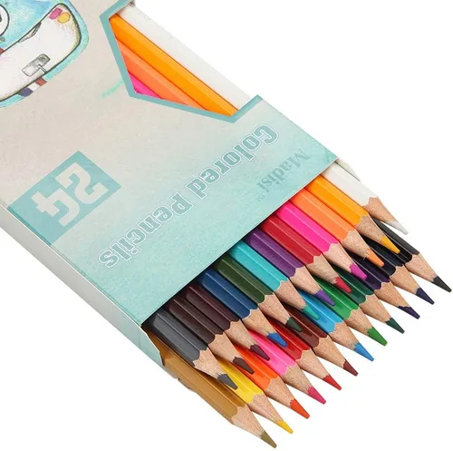Miniatura 2 de Madisi Lápices de colores a granel - Pre-afilados - 12 paquetes de 24 unidades - 288 lápices de colores para niños