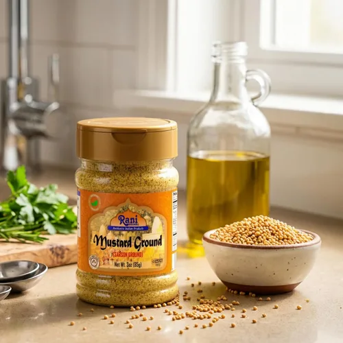 Miniatura 5 de Rani - Semillas de mostaza molida, especias en polvo (Rai Sarson) 3 onzas (3.00 oz) tarro de PET ~ Todo natural Apto para gluten Sin OMG