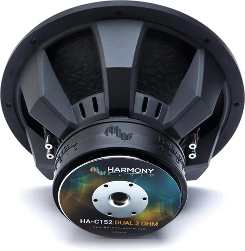 Miniatura 6 de Harmony Audio HA-C152 Car Stereo Competition Carbon 15" Sub 2800W Dual 2 Ohm Subwoofer Nuevo