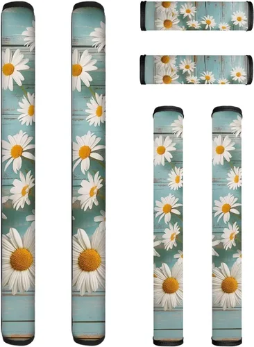 Miniatura 40 de Juego de 6 fundas para manijas de puerta de refrigerador, protector antideslizante para refrigerador, horno, lavavajillas, mantiene