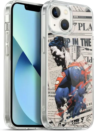 Miniatura 53 de Head Case Designs Officially Licensed Superman DC Comics Collage 80th Anniversary Gel Case [Military Grade Protection] Compatible with Apple iPhone