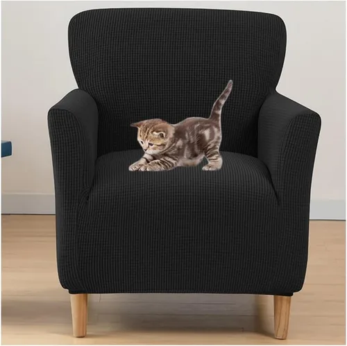 Miniatura 13 de XMAYODS Funda elástica para silla de club, funda de barril para silla, funda de elastano suave para sillón, funda de sofá extraíble, protector de #1