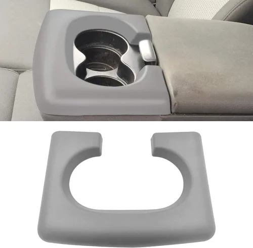 Miniatura 10 de Jaronx Compatible con Ford F150 - Repuesto de almohadilla para portavasos 2004-2014, asiento de banco, consola central, portavasos de repuesto Negro