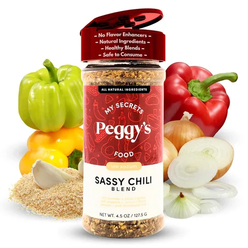 Miniatura 12 de My Secrets Peggy's Food OMG Mezcla de Condimentos para Aves – Mezcla Perfecta de Hierbas y Especias – Con Sal Rosa del Himalaya – 3.5 Oz/99.2 g