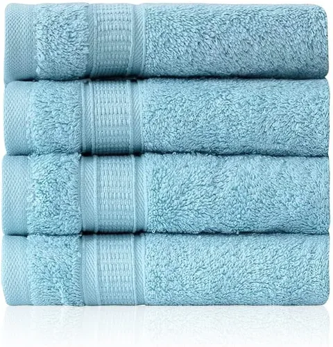 Miniatura 130 de LA HAMMAM - Paquete de 6 toallas de mano de 16 x 28 pulgadas de algodón turco para baño, cara, hotel, gimnasio y spa Extra suave al tacto, secado