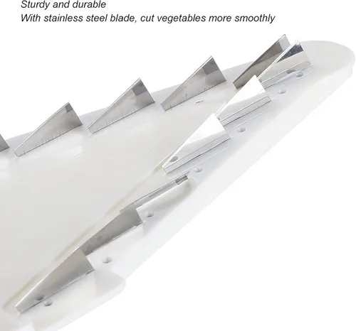 Miniatura 6 de Cortador de mandolina para cocina, picador de verduras ajustable, frutas, rallador de queso, rebanador de papas fritas, rebanador de alimentos