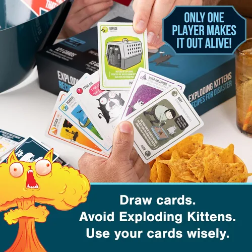 Miniatura 3 de Exploding Kittens Recetas para desastres 2-5 jugadores - A partir de 7 años - Juego de cartas para fiestas y familiares para niños y adultos