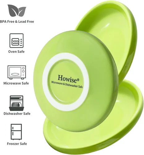 Miniatura 4 de 3 cuencos de cerámica para gatos, tazón de comida para mascotas de 5.5 pulgadas, platos para comida y agua, plato para perros pequeños (verde)