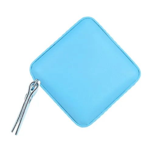Miniatura 8 de HARFINGTON Cinta métrica retráctil cuadrada de 59.1 in/60 pulgadas, funda de cuero suave, tamaño de bolsillo para cuerpo, tela, medidas de costura