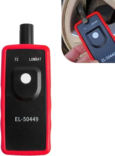 TPMS Herramienta de reinicio de reinicio, herramienta de programación de sensor de presión de neumáticos, EL-50449 TPMS dispositivo de reinicio