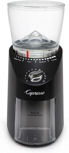 Miniatura 6 de Capresso Infinity Plus Molinillo de Fresas Cónicas, Negro