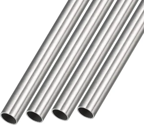 Miniatura 21 de METALLIXITY Tubo de acero inoxidable 304 (0.039 in de diámetro exterior x 0.008 in de pared T x 9.843 in de largo), 4 piezas, tubo recto