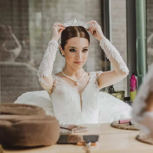 Miniatura 4 de Tiaras de cristal para mujer, fiesta de cumpleaños, princesa, boda, novias, corona, graduación, accesorios para el cabello, regalos con peines