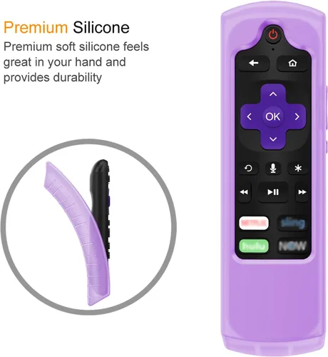Miniatura 5 de CaseBot Funda para Roku Voice Remote RCA1R/RCAL7R, Express HD/4K+, Ultra LT Enhanced Voice, Express 3930, Premiere+ 3921, Streaming Stick+ Remote