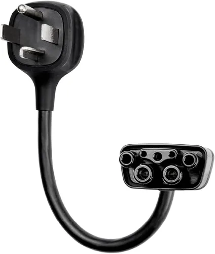 LENZ Adaptador NEMA 14-30 para conector móvil Tesla Gen 2 y Gen 3, carga máxima de 24 A en tomas de corriente de 240 V 14-30 (solo adaptador, no un